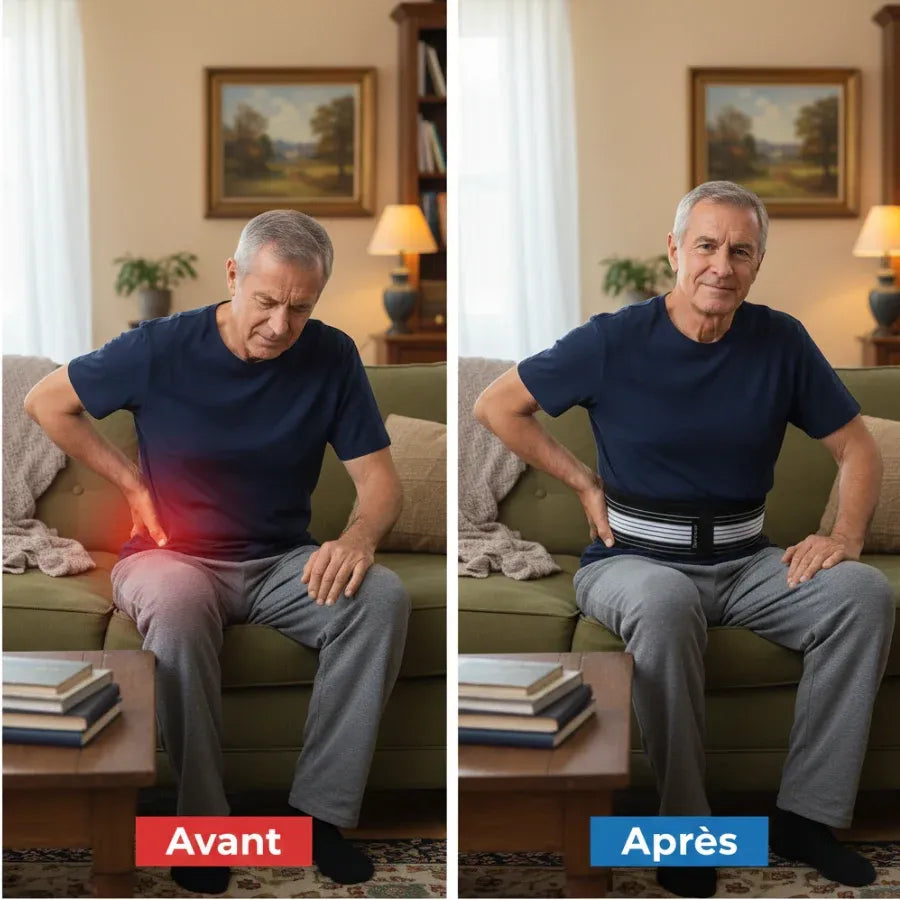 Ceinture Orthopédique – Soulagement Lombaire & Sciatique